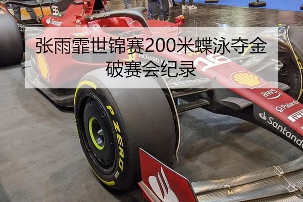 张雨霏世锦赛200米蝶泳夺金破赛会纪录
